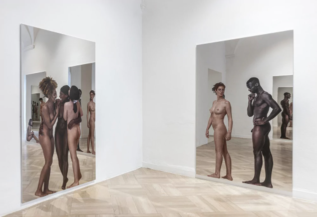 modeling nude Pistoletto